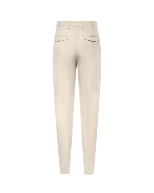 Pantalone di Eleventy in Natural da Uomo