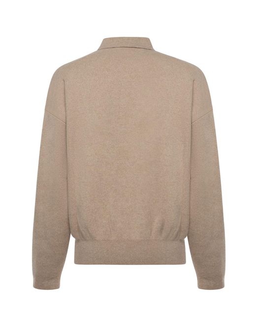 Maglia La Maille Vereuse Pallone di Jacquemus in Natural da Uomo