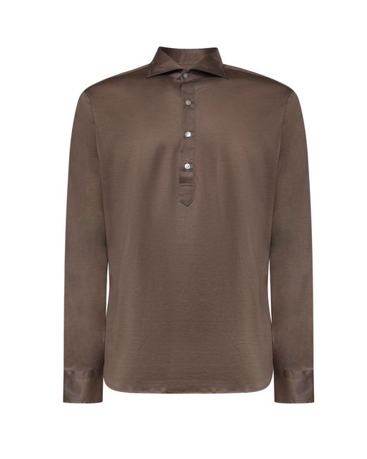 Polo di Borriello in Brown da Uomo