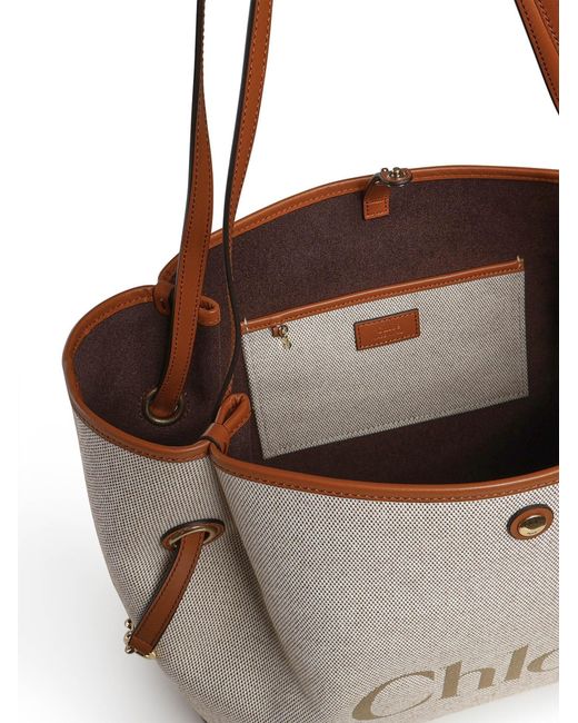 Borsa Clover di Chloé in White