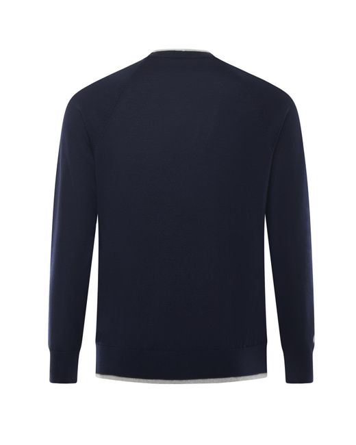 Pullover di Eleventy in Blue da Uomo