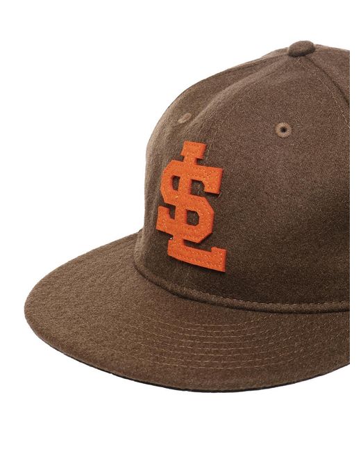 Cappello Baseball Heritage di KTZ in Brown da Uomo