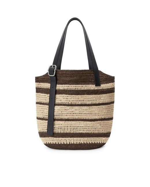 Borsa Cesto Loop di Loewe in White da Uomo