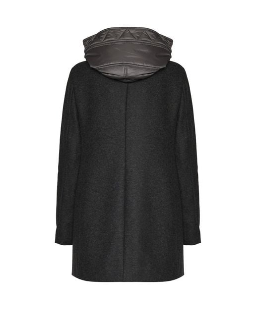 Toggle Coat di Fay in Black