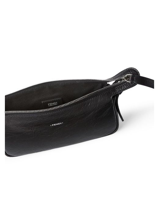 Borsa Zip Top Piccola di Fendi in White
