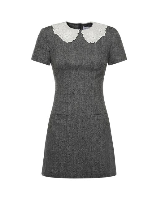 Mini Abito di Self-Portrait in Black