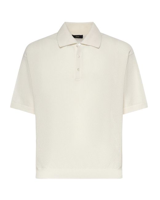 Polo di Herno in White da Uomo