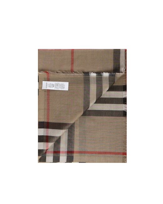 Sciarpa di Burberry in Gray