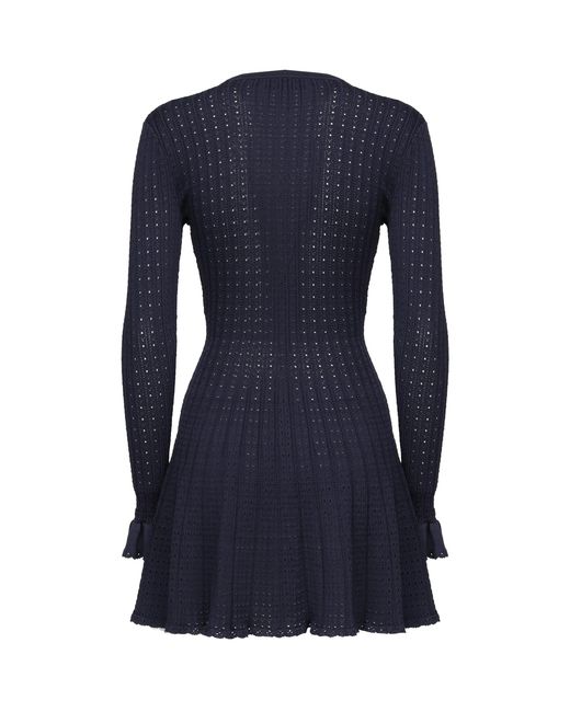 Mini Abito di Self-Portrait in Blue