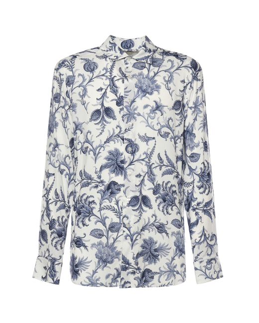 Camicia di Etro in White da Uomo