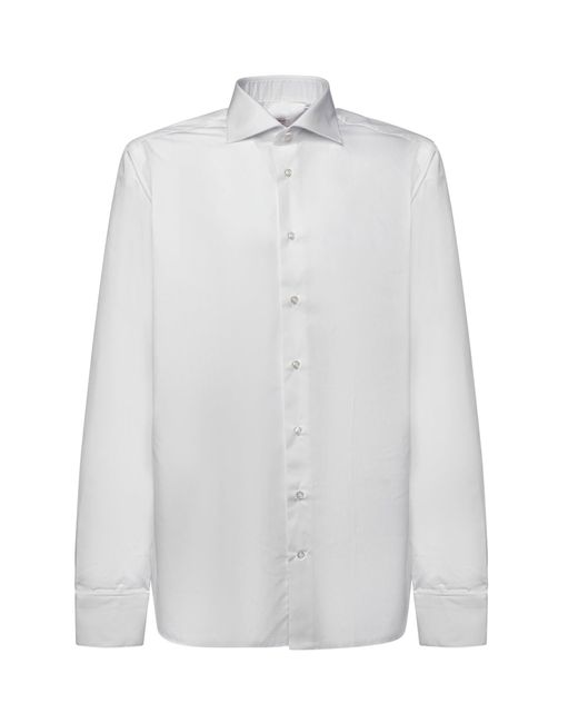 Camicia di Borriello in White da Uomo
