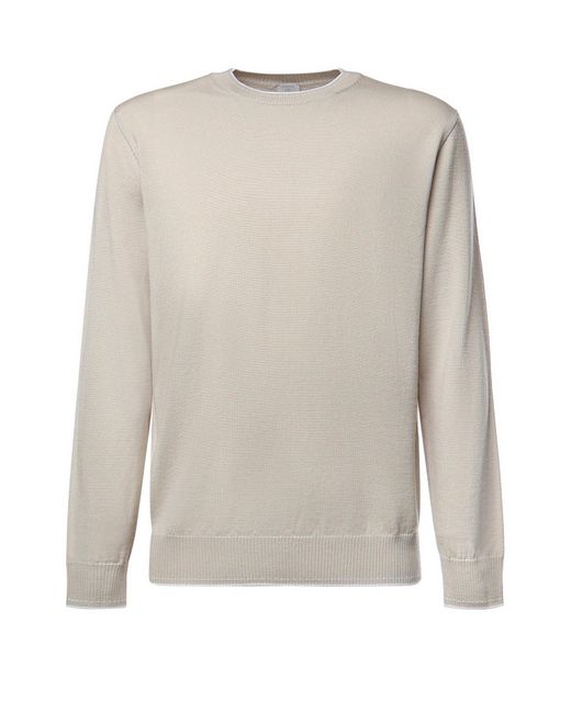 Pullover di Eleventy in White da Uomo