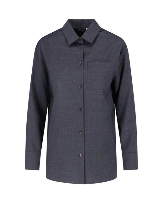 Camicia Basic di Max Mara in Blue