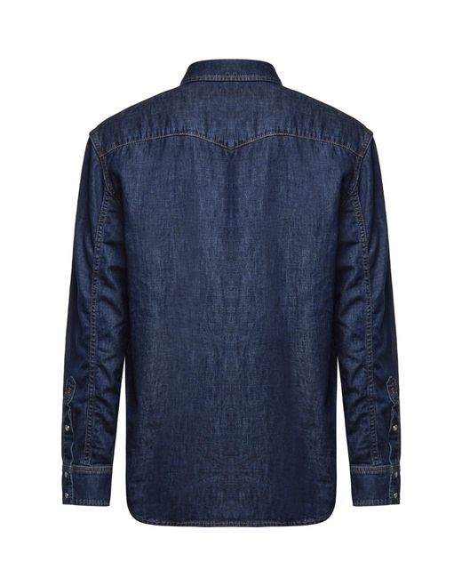 Camicia di Dondup in Blue da Uomo