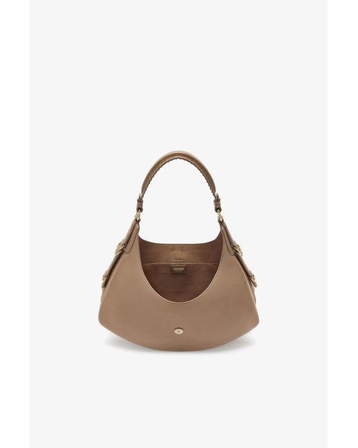 Ganni White Small Kat Bag