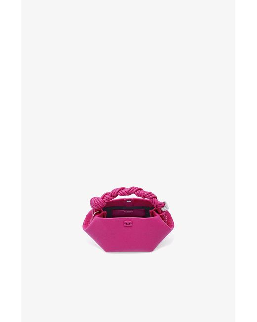 Ganni Pink Mini Bou Bag