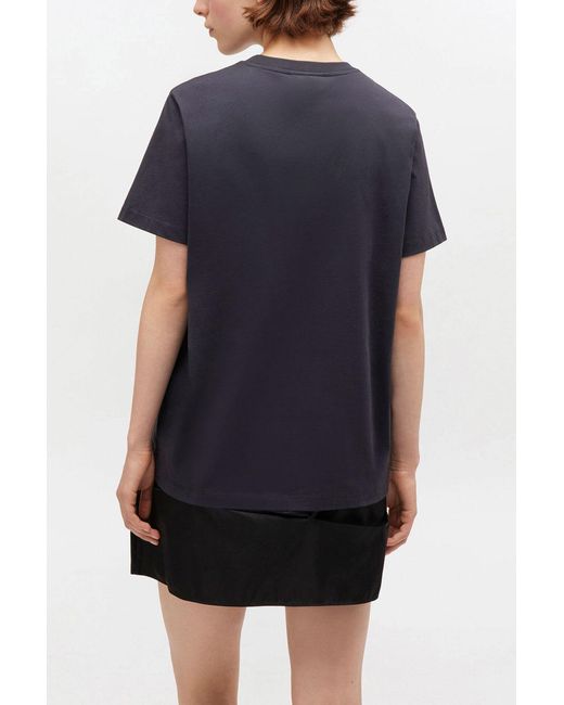 Ganni Blue Rose T-Shirt