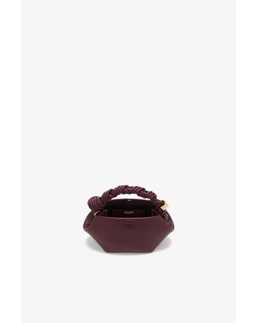 Ganni Red Mini Bou Bag