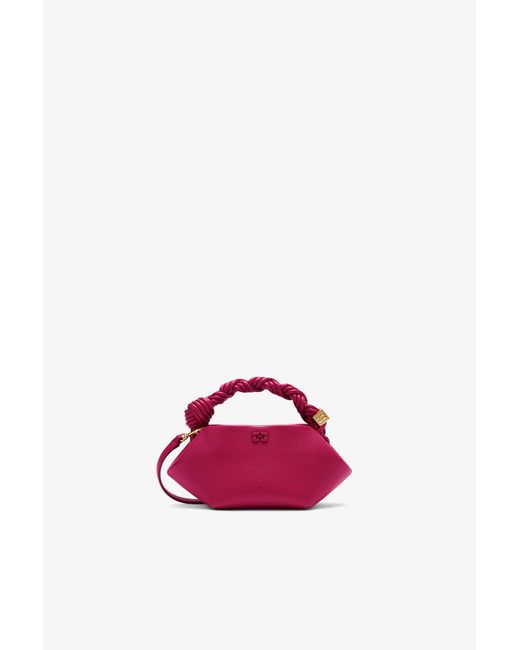 Ganni Pink Mini Bou Bag