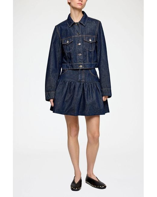 Ganni Blue Jacket