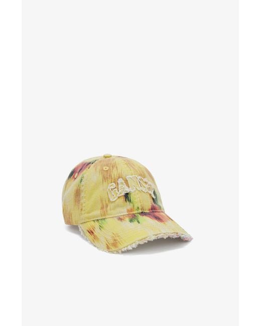 Ganni Yellow Cap