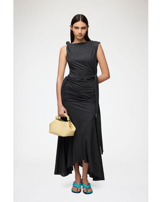 Ganni Blue Long Skirt