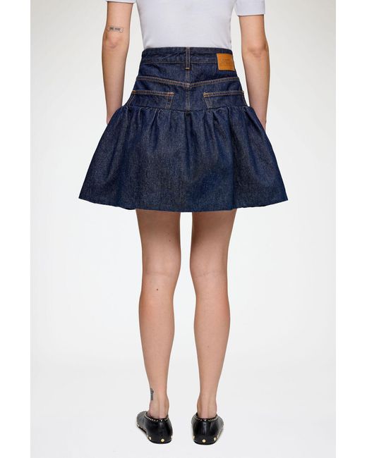 Ganni Blue Skirt