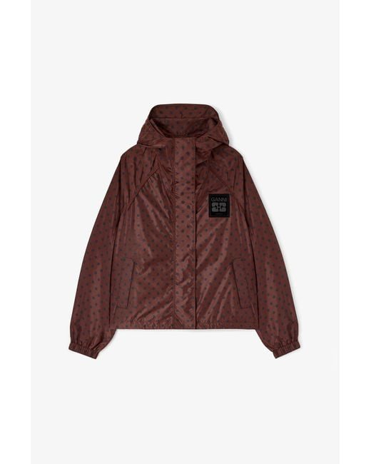 Ganni Red Jacket