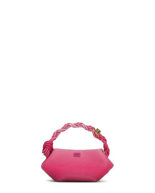 Ganni Red Pink Gradient Mini Bou Bag