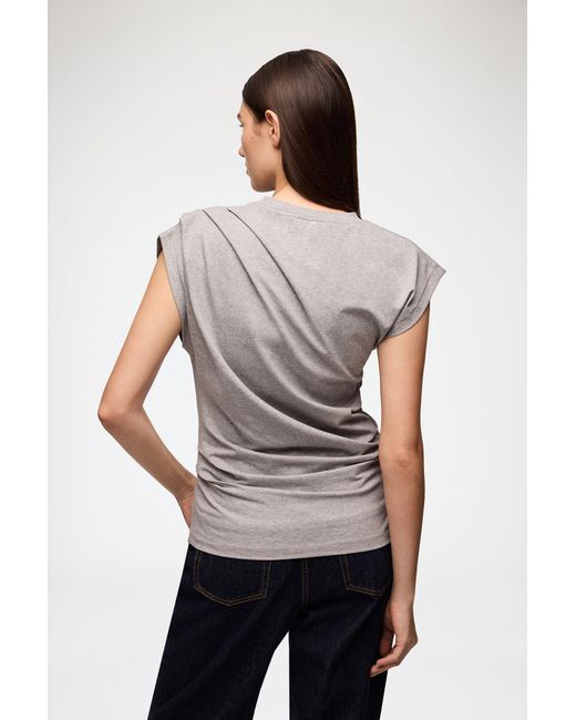 Ganni Gray Top