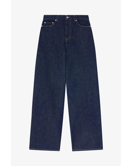 Ganni Blue Lari Jeans