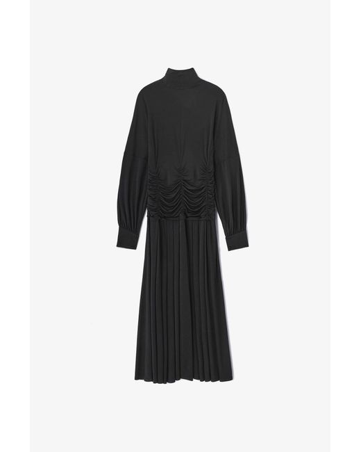 Ganni Black Long Dress