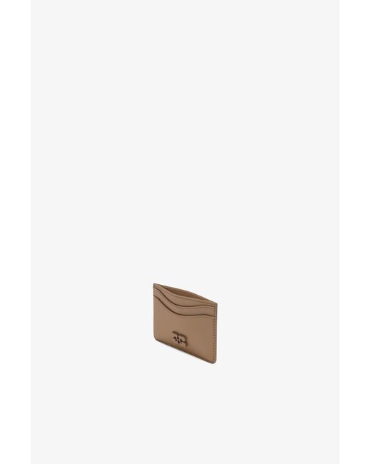 Ganni White Bou Card Holder