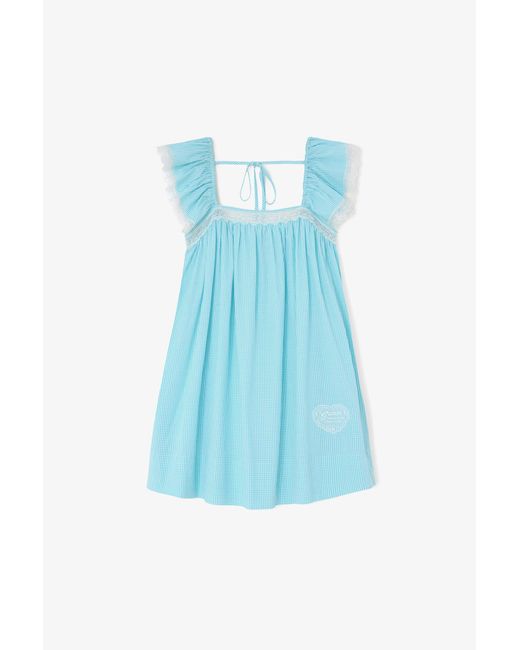 Ganni Blue Dress