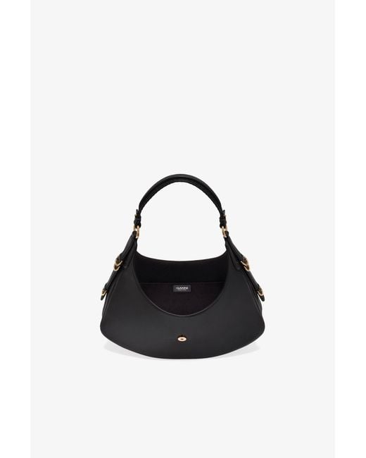 Ganni Black Small Kat Bag