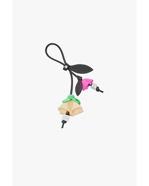 Ganni Green Flower Charm