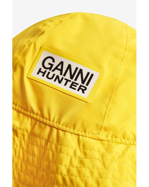 Ganni Multicolor X Hunterwater Resistant Bucket Hat