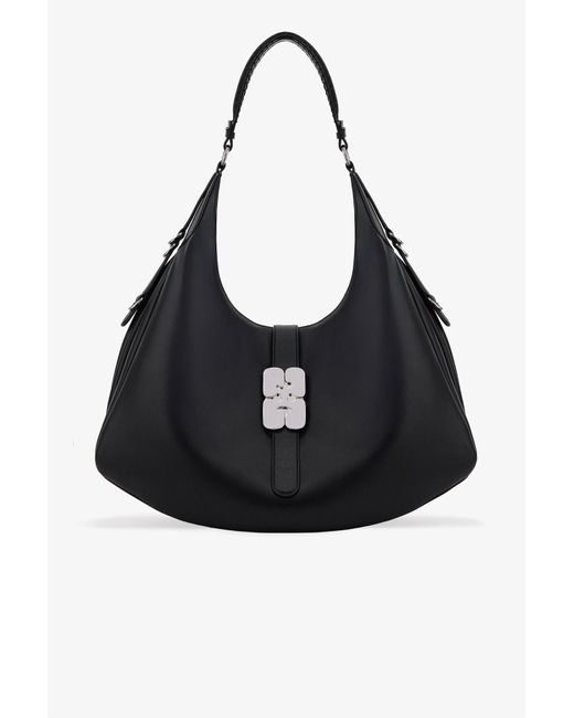 Ganni Black Large Kat Bag