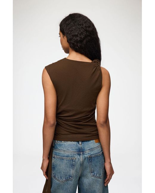 Ganni Brown Top