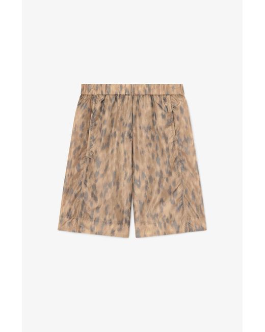 Ganni Natural Shorts
