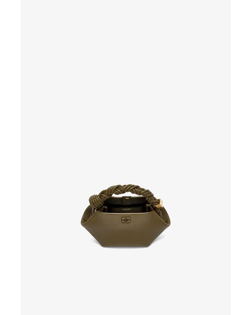 Ganni Green Mini Bou Bag