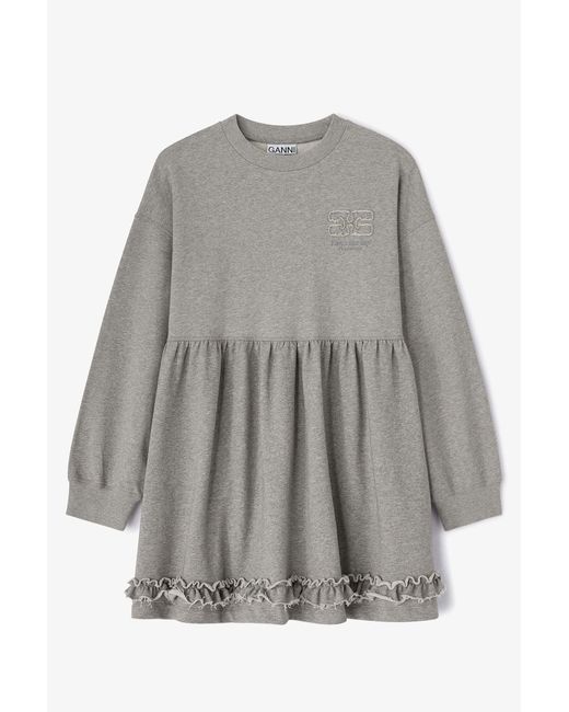 Ganni Gray Dress