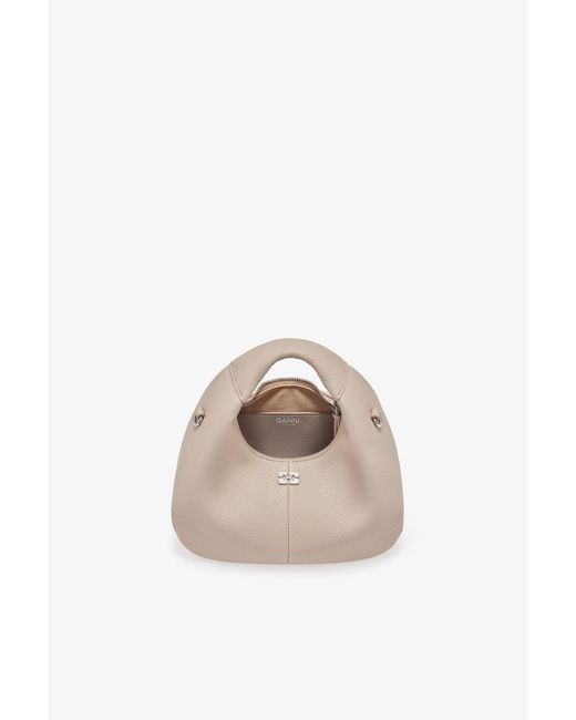 Ganni Multicolor Light Mini Hobo Bag