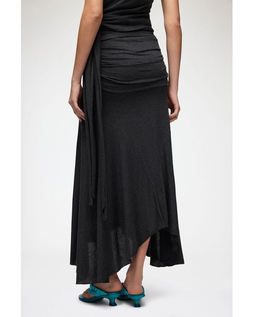 Ganni Blue Long Skirt