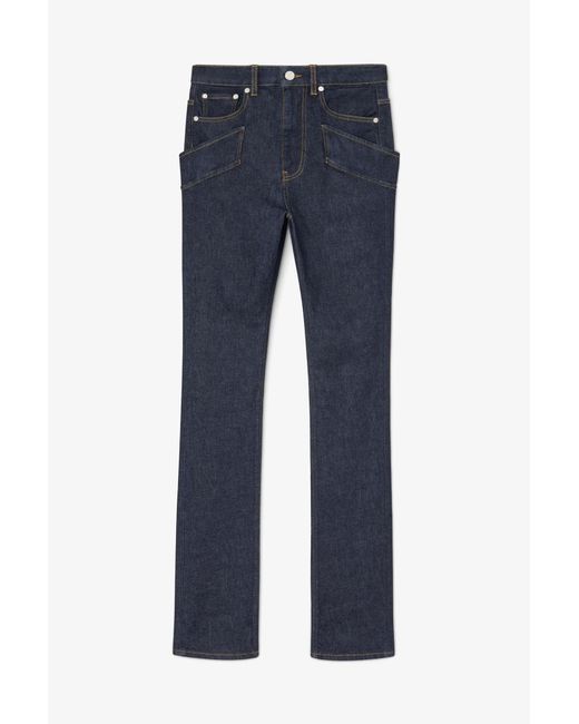 Ganni Red Skinny Jeans