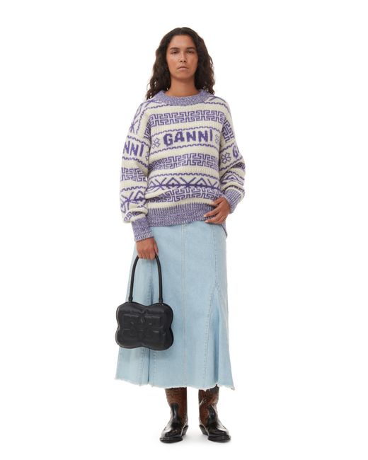 Ganni multicolor deals pullover