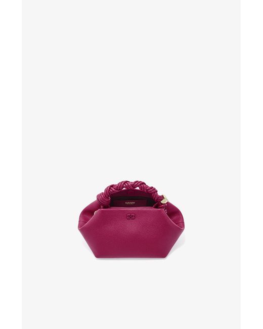 Ganni Pink Small Bou Bag