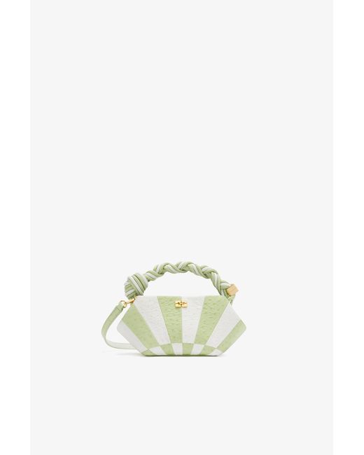 Ganni Green Mini Bou Bag