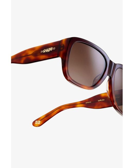 Ganni Black X Ace & Tate Antonio Sunglasses