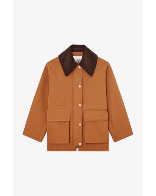 Ganni Blue Jacket
